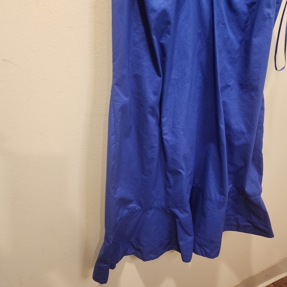 J. CREW blue 100% Cotton mini dress size 2 - Picture 5 of 9